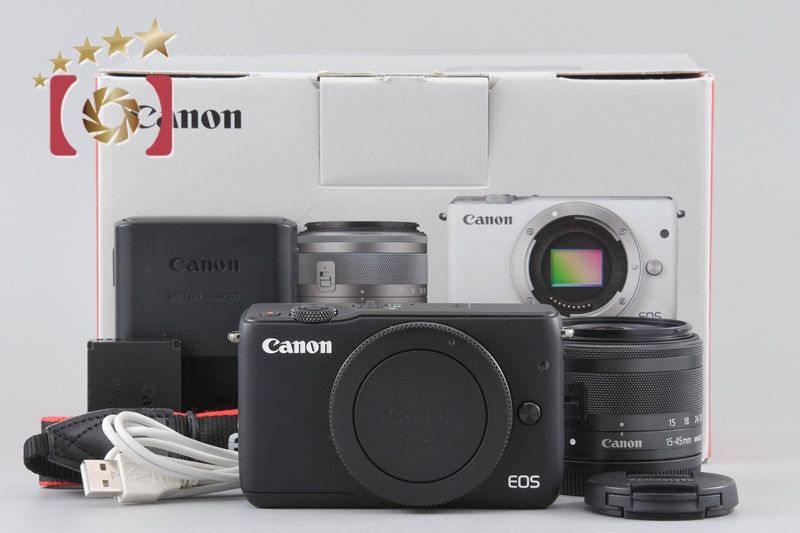 Canon キヤノン 【中古】Canon キヤノン EOS M10 EF-M 15-45 IS STM