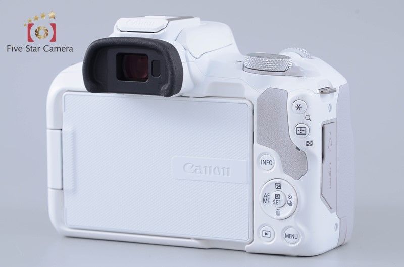 ショット数約1,100回　EOS R50 ホワイト キヤノン Canon EOS R50 ダブルズームキット ホワイト | 新品,メーカー