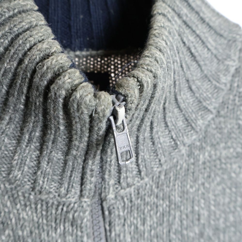 STUSSY (ステューシー) 90s VINTAGE OLD ZIP UP KNIT JACKET