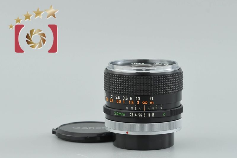 Canon キヤノン 【中古】Canon キヤノン FD 24mm f/2.8 単焦点レンズ
