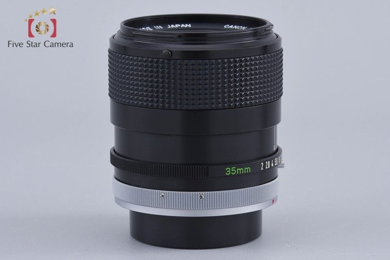 Canon キヤノン 【中古】Canon キヤノン FD 35mm f/2 S.S.C. 単焦点
