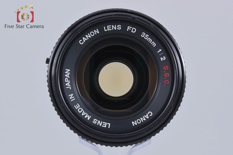 Canon キヤノン 【中古】Canon キヤノン FD 35mm f/2 S.S.C. 単焦点