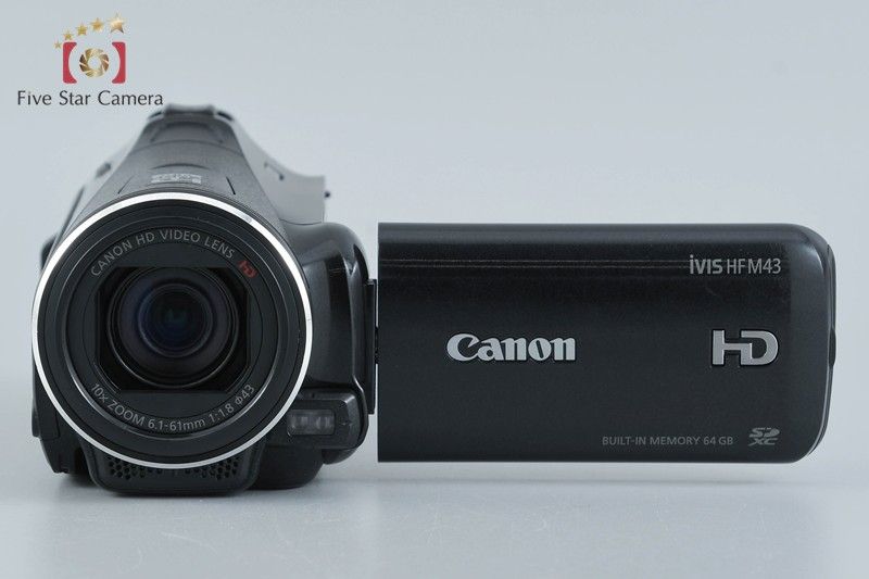 Canon キヤノン 【中古】Canon キヤノン iVIS HF M43 ブラック ビデオ
