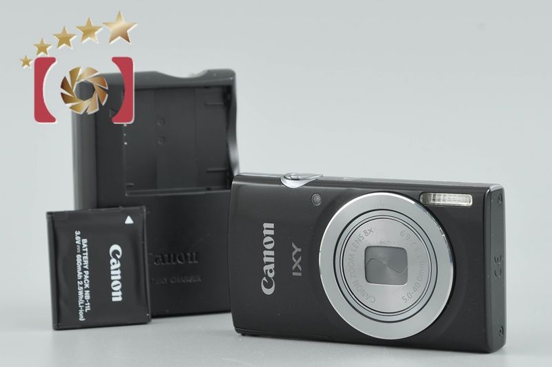 Canon キヤノン 【中古】Canon キヤノン IXY 120 ブラック コンパクト