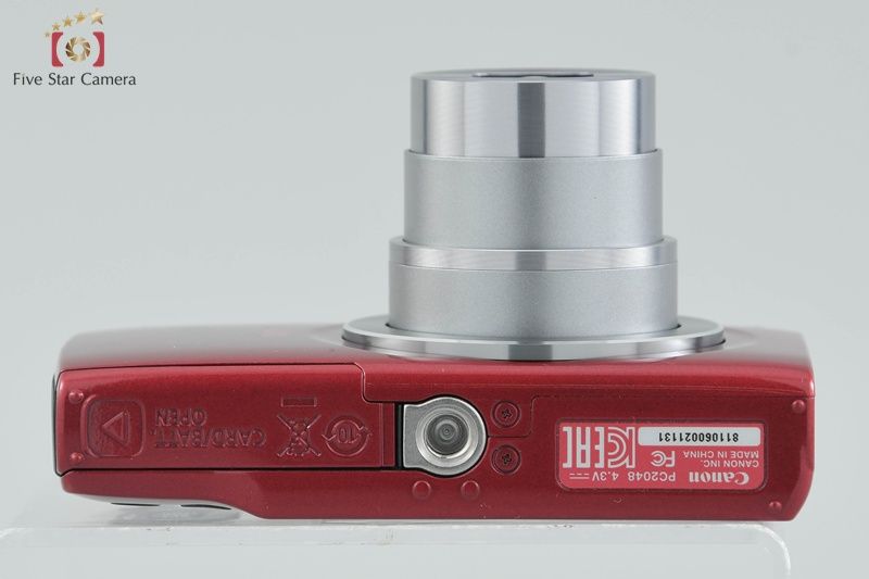 Canon キヤノン 【中古】Canon キヤノン IXY 120 レッド コンパクト Canon キヤノン 【中古】Canon キヤノン IXY 120 レッド コンパクト