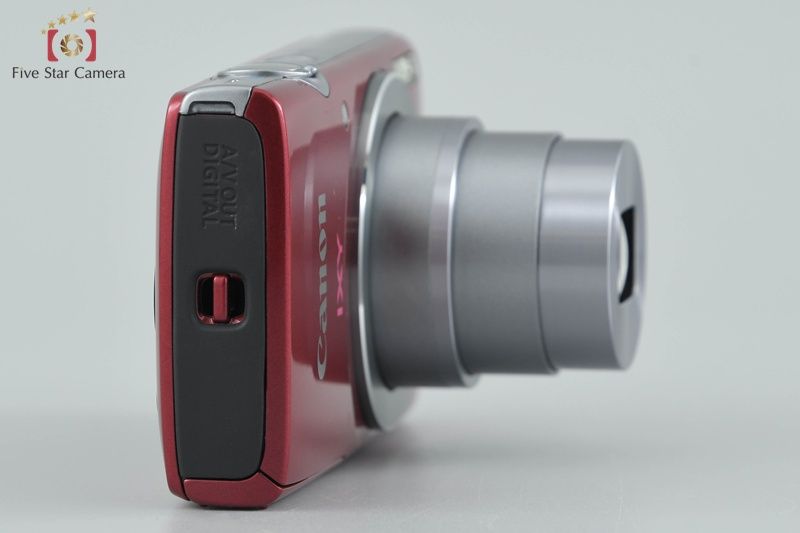 Canon キヤノン 【中古】Canon キヤノン IXY 120 レッド コンパクト