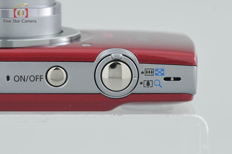 Canon キヤノン 【中古】Canon キヤノン IXY 120 レッド コンパクト