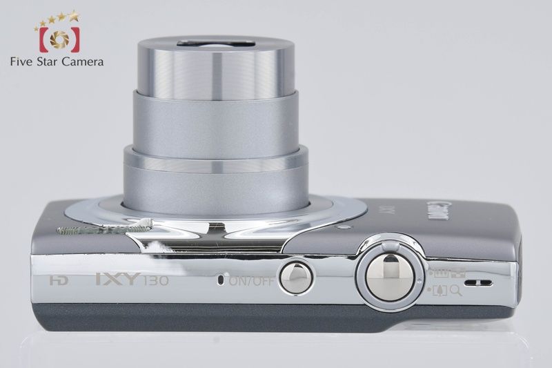 Canon キヤノン 【中古】Canon キヤノン IXY 130 グレー コンパクト