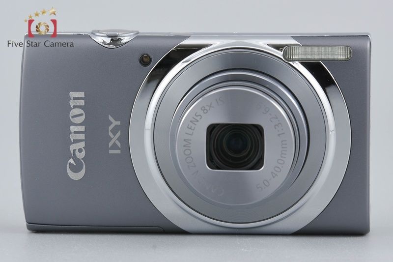 Canon キヤノン 【中古】Canon キヤノン IXY 130 グレー コンパクト