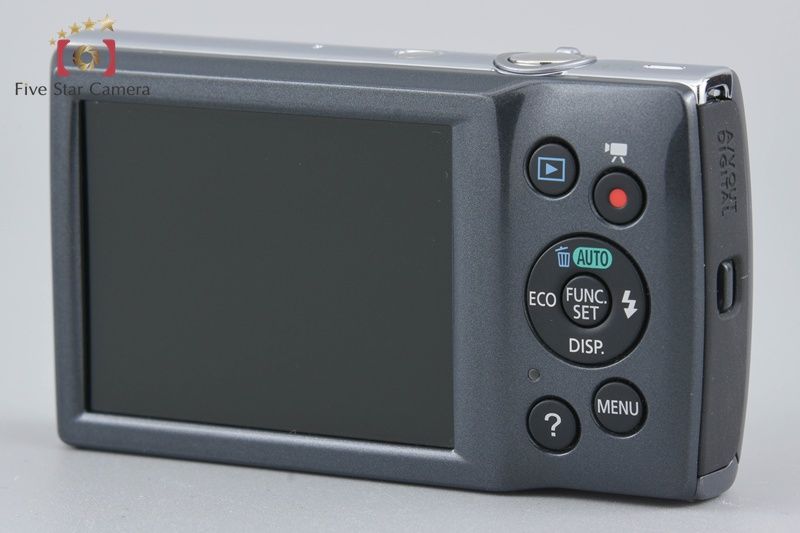 Canon キヤノン 【中古】Canon キヤノン IXY 130 グレー コンパクト