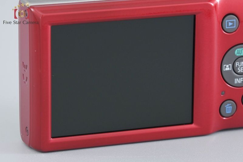 Canon キヤノン 【中古】Canon キヤノン IXY 180 レッド コンパクト