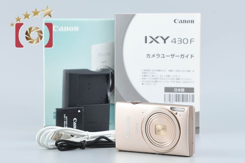 Canon キヤノン 【中古】Canon キヤノン IXY 430F ゴールド コンパクト