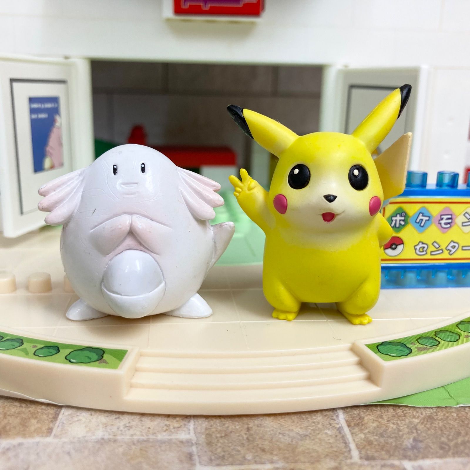 超希少！】モンコレ付き ポケモンブロック ポケモンセンター ダイヤ