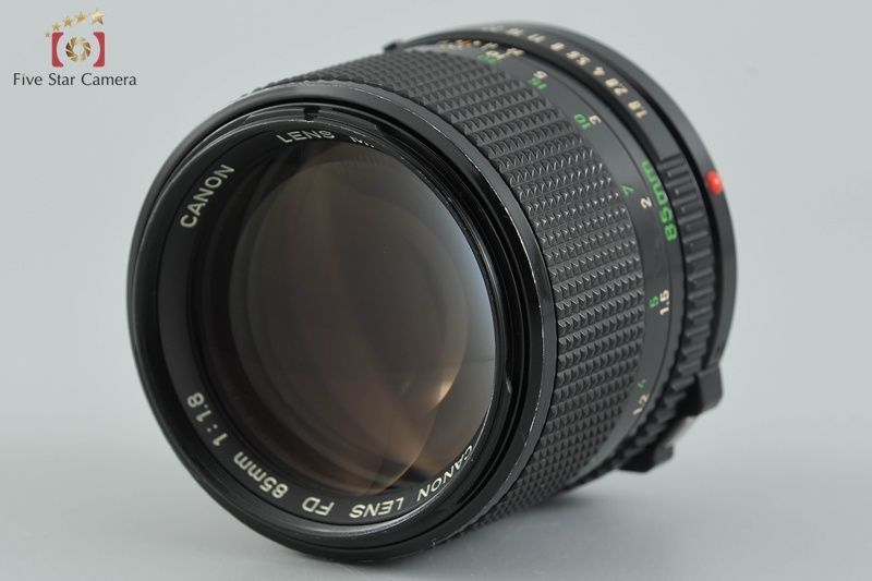 Canon キヤノン 【中古】Canon キヤノン New FD 85mm f/1.8 2025.11月
