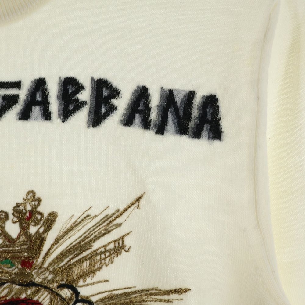 【お値引き中】Dolce&Gabbana カシミヤシルク 薄手ニット 風景画 お値引き中】Dolce&Gabbana カシミヤシルク 薄手ニット 風