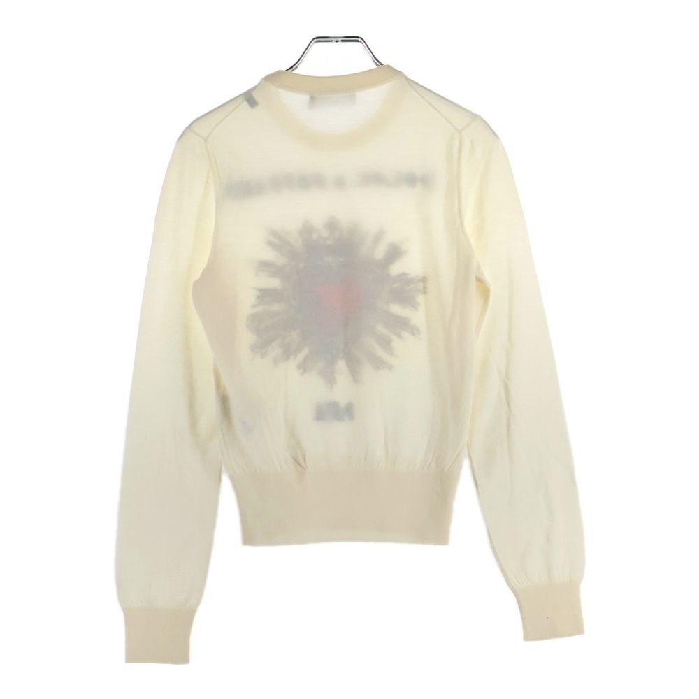 dolce&gabbana ハート　ニット DOLCE & GABBANA (ドルチェアンドガッバーナ) カシミヤシルク混 ハート