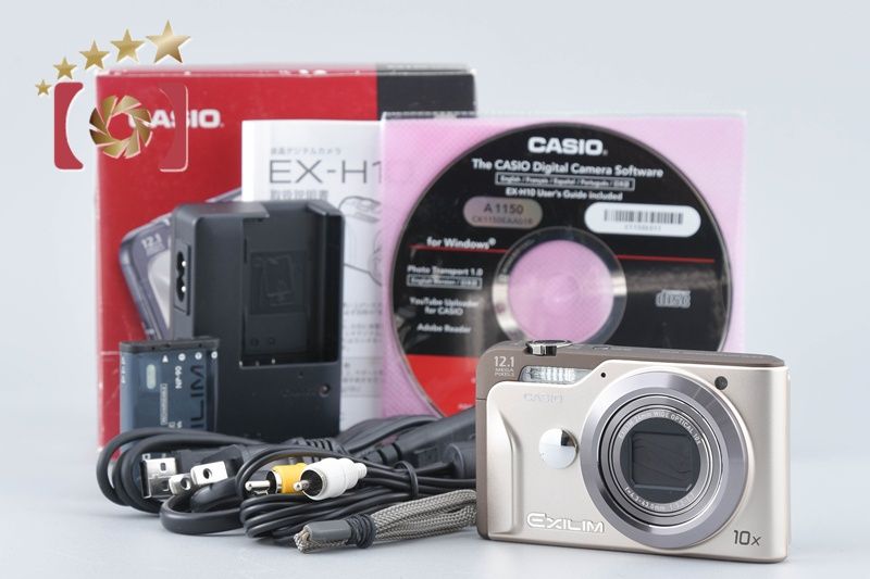 CASIO カシオ 【中古】Casio カシオ EXILIM EX-H10 ゴールド