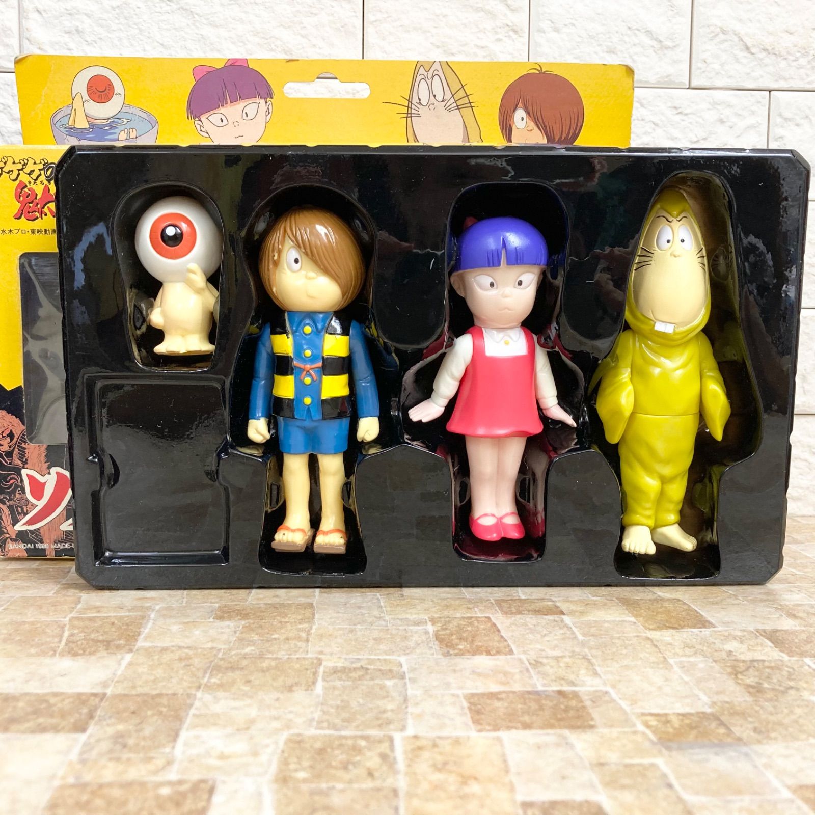 超希少！】ソフトゲゲゲセット ゲゲゲの鬼太郎 箱あり 水木プロ 東映