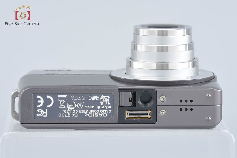 CASIO カシオ 【中古】Casio カシオ EXILIM EX-Z700 グレーガンメタル