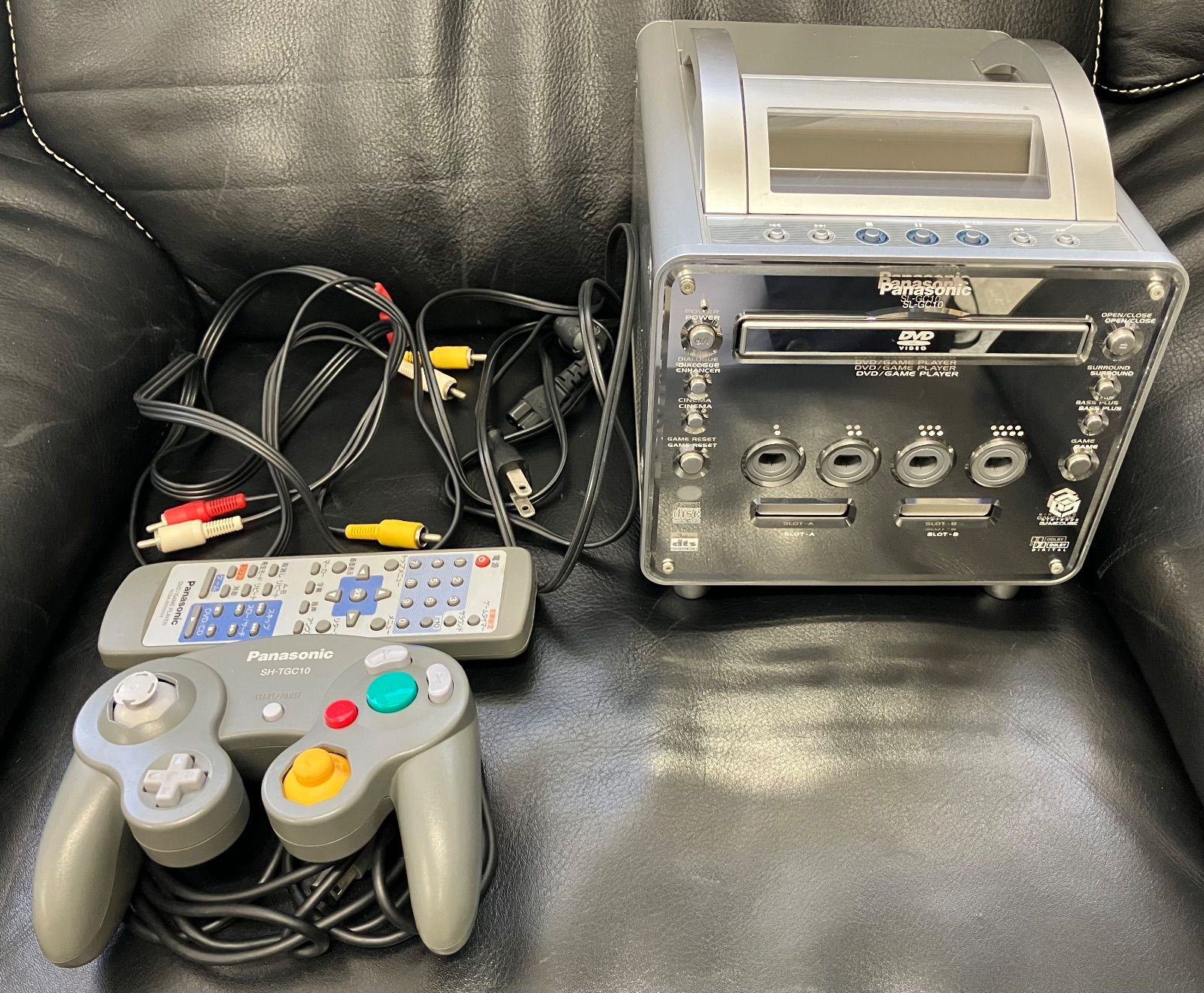 T 249 Panasonic SL-G C 10 DVD GAME PLAYER パナソニック ゲームキューブ