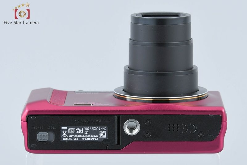 CASIO カシオ 【中古】Casio カシオ EXILIM EX-ZR200 レッド