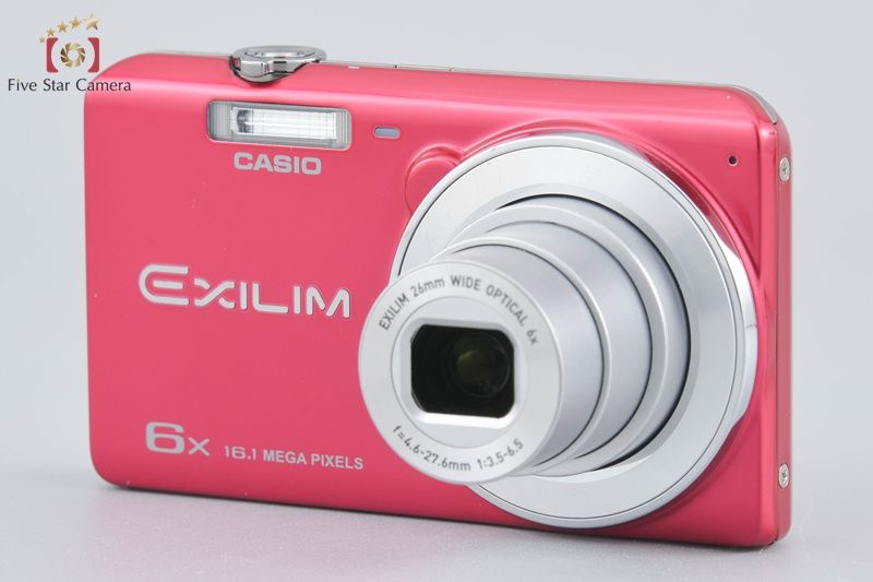 CASIO EXILIM 赤 16.1メガピクセル コンパクトデジタルカメラ CASIO EXILIM 12.5倍ズーム 16.1メガピクセル CASIO EXILIM 16.1メガ