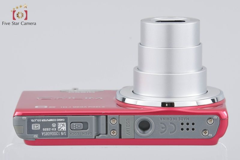 CASIO カシオ 【中古】Casio カシオ EXILIM EX-ZS25 レッド コンパクト