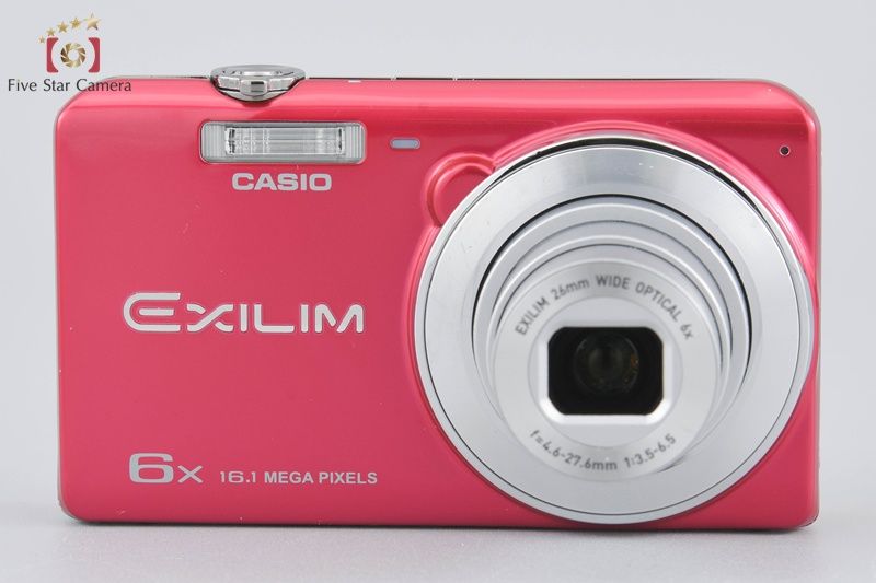 CASIO カシオ 【中古】Casio カシオ EXILIM EX-ZS25 レッド コンパクト