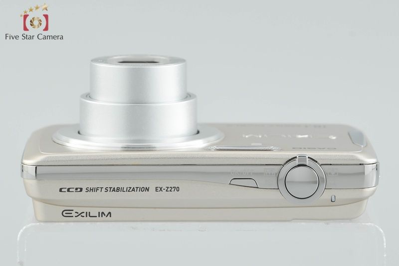 CASIO カシオ 【中古】Casio カシオ EXILIM ZOOM EX-Z270 ゴールド
