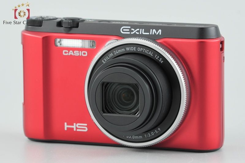 CASIO EXILIM EX-ZR1000　レッド カシオ EXILIM EX-ZR1000 /monoxデジカメ比較レビュー