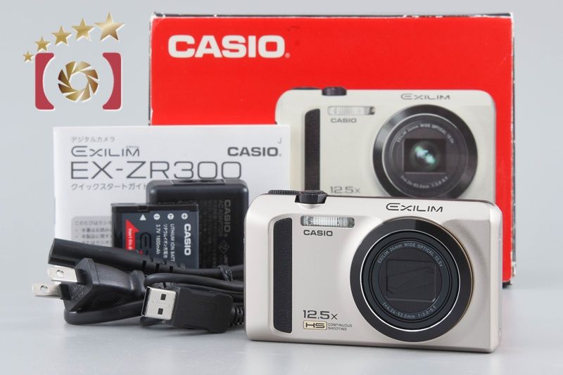 CASIO カシオ 【中古】CASIO カシオ HIGH SPEED EXILIM EX-ZR300