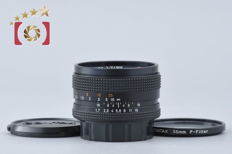 Carl Zeiss Planar 1.7/50 単焦点レンズ　コンタックス ☆コンタックス☆Carl Zeiss☆Planar 50mm f1.7☆ CONTAX Planar 50mm F1.7