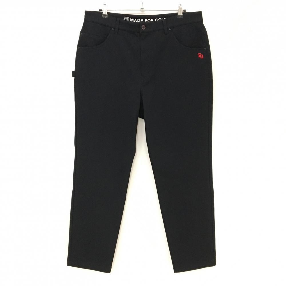 新品】パーリーゲイツ パンツ 黒 バンダナ付 35周年 ストレッチ メンズ