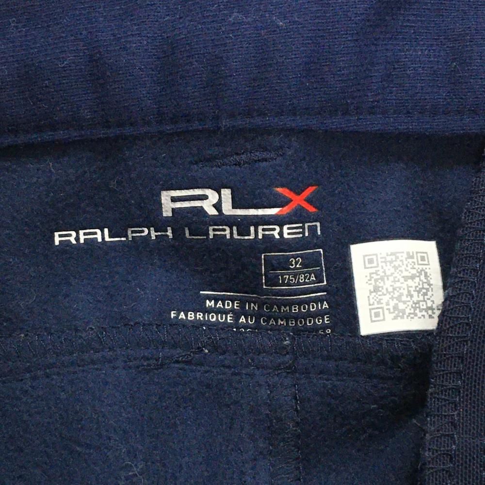 RLXラルフローレン パンツ ネイビー 裏起毛 メンズ 32-175/82A ゴルフ