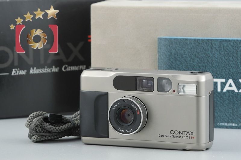 CONTAX コンタックス T 2 コンパクトフィルムカメラ データバック付属 元 き