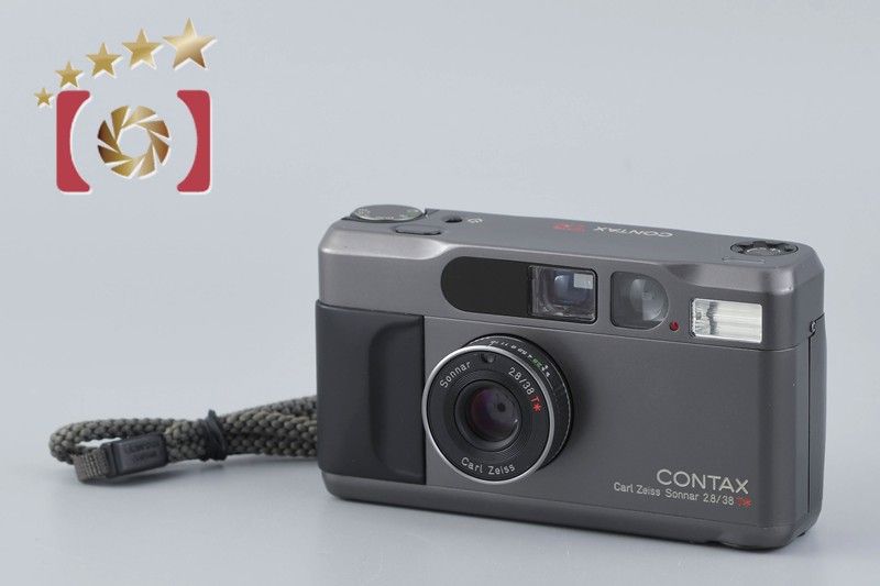 CONTAX コンタックス T 2 チタンブラック コンパクトフィルムカメラ データバック付属