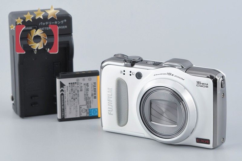 富士フィルム 富士フイルム FINEPIX F 600 EXR ホワイト コンパクトデジタルカメラ
