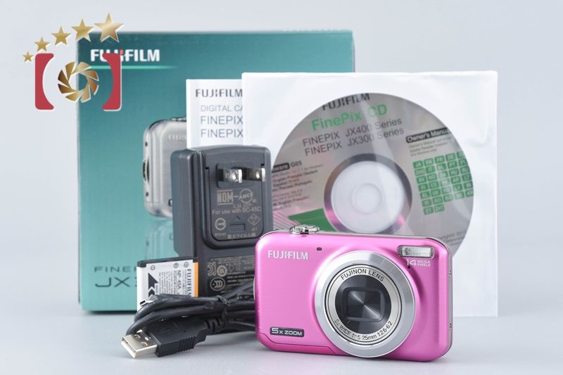富士フィルム 富士フイルム FINEPIX JX 300 ピンク コンパクトデジタルカメラ 元 き