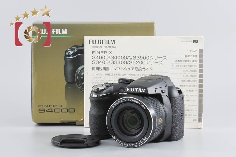 富士フィルム 富士フイルム FINEPIX S 4000 ブラック コンパクトデジタルカメラ 元 き