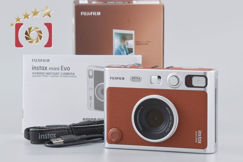 中古】FUJIFILM 富士フイルム instax Mini Evo ブラック 中古】FUJIFILM 富士フイルム instax Mini Evo ブラック