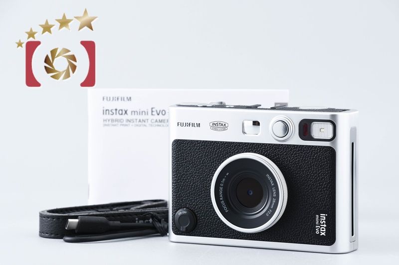 FUJIFILM 富士フィルム 富士フイルム instax Mini Evo ブラック インスタントカメラ