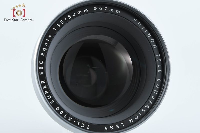 富士フィルム 富士フイルム TCL X 100 テレコンバージョンレンズ シルバー テレコンバーター