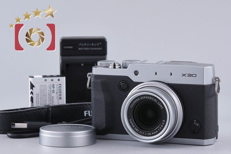 富士フィルム 富士フイルム X 30 シルバー コンパクトデジタルカメラ