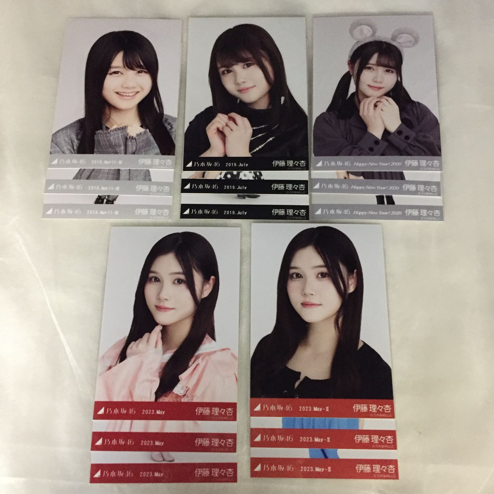 乃木坂46 伊藤理々杏 生写真 コンプ 5セット NLQ102P f115 - メルカリ