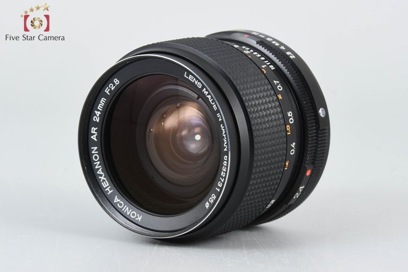 Konica コニカ 【中古】KONICA コニカ HEXANON AR 24mm f/2.8 AE 単