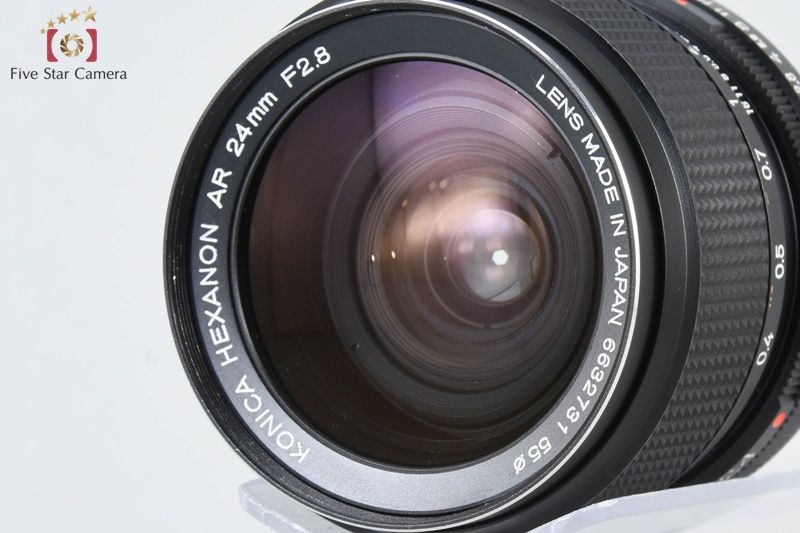 Konica コニカ 【中古】KONICA コニカ HEXANON AR 24mm f/2.8 AE 単