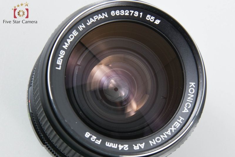 Konica コニカ 【中古】KONICA コニカ HEXANON AR 24mm f/2.8 AE 単