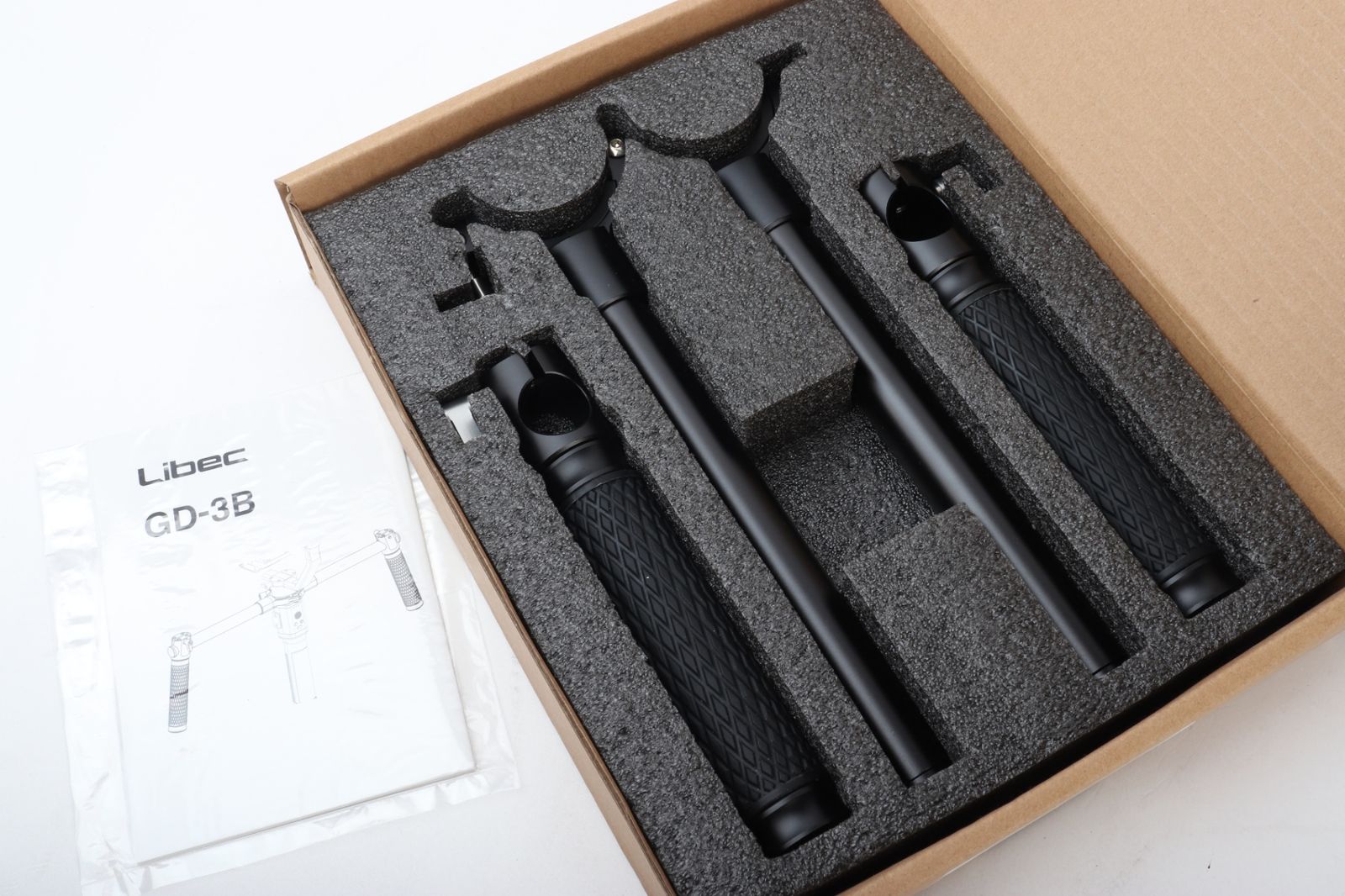 リーベック TH G 3用 両手持ちグリップ GD 3 B カメラ Libec R 2512 169