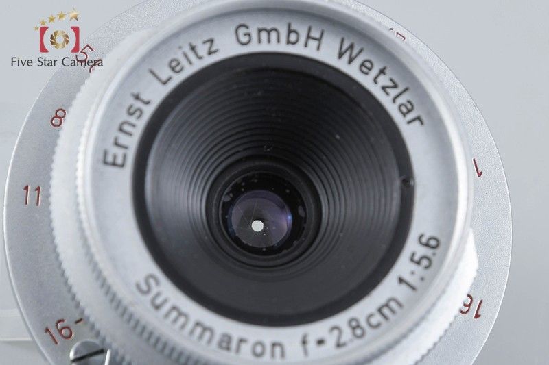 Leica ライカ 【中古】Leica ライカ Summaron 28mm f/5.6 赤ズマロン