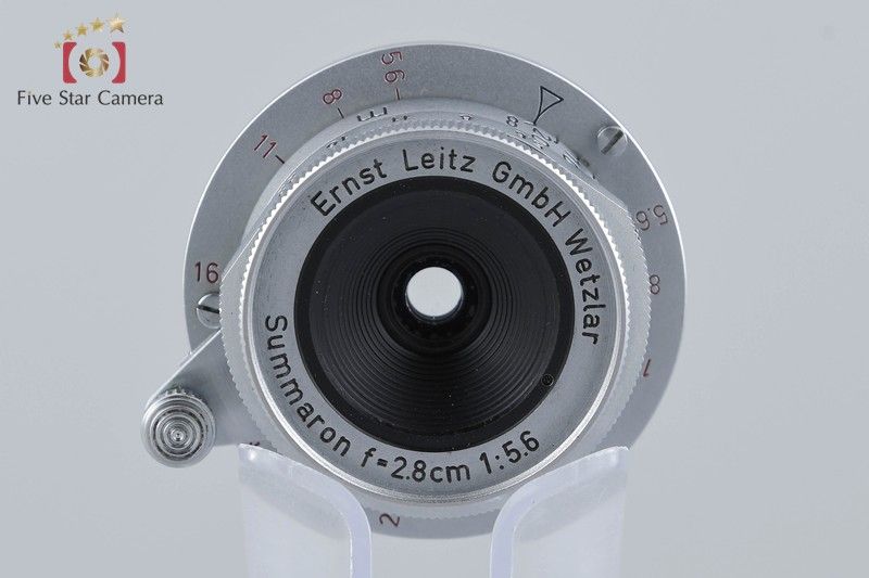 LEICA オリジナル赤ズマロンsummaron 28mm 5.6 L39 Summaron 28mm f5.6 (L) – FLASHBACK CAMERA